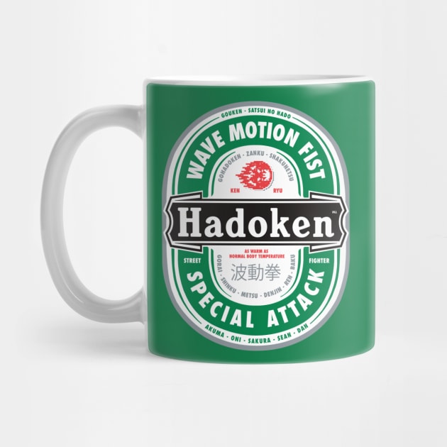 Hadoken - Beer Style for Fighter of Street by RyanJGillDesigns